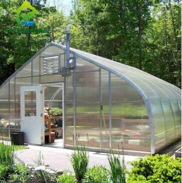 All Seasons Shading System Professional Venlo Greenhouse With Fully Automated Light Deprivation System And Integrated Gutters
