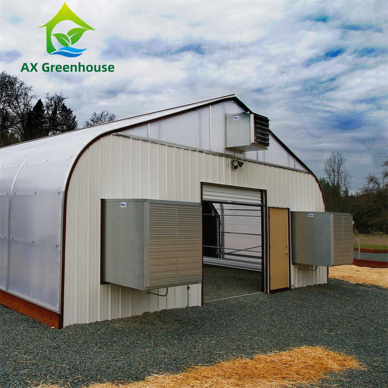 OEM 100% Dark Out Blackout Greenhouse with Hot Dip Galvanized Steel Structure and Customizable Size