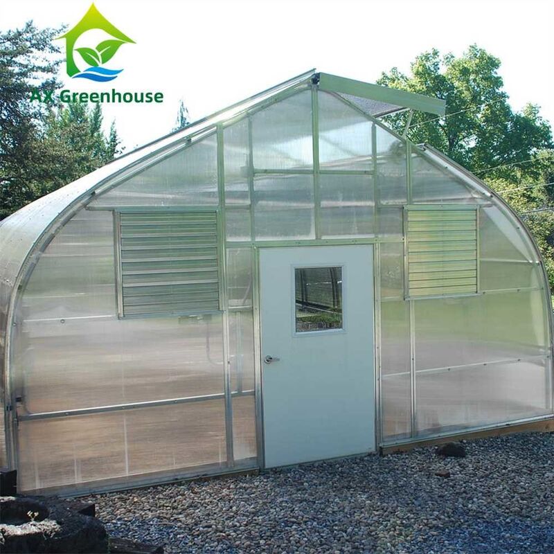 All Seasons Shading System Professional Venlo Greenhouse With Fully Automated Light Deprivation System And Integrated Gutters